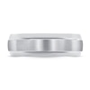 Thumbnail Image 3 of Now + Forever Satin Wedding Band Platinum 6mm