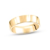 Thumbnail Image 0 of Men's Pipe-Cut Wedding Band 14K Yellow Gold