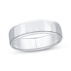 Thumbnail Image 1 of Now + Forever Men's Hammered Ring 10K White Gold