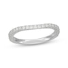 Thumbnail Image 7 of Neil Lane Artistry Lab-Grown Diamond Contour Wedding Band 1/3 ct tw 14K White Gold