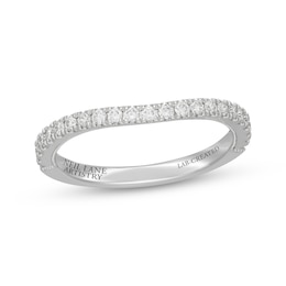 Neil Lane Artistry Lab-Grown Diamond Contour Wedding Band 1/3 ct tw 14K White Gold