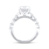 Thumbnail Image 7 of Now + Forever Lab-Grown Diamonds Round-Cut Hidden Halo Engagement Ring 4 ct 14K White Gold