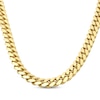 Thumbnail Image 0 of Solid Miami Cuban Curb Chain Necklace 8.25mm 14K Yellow Gold 24"