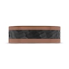 Thumbnail Image 3 of Now + Forever Men's Hammered Wedding Band Black & Bronze Ion-Plated Tungsten Carbide 8mm