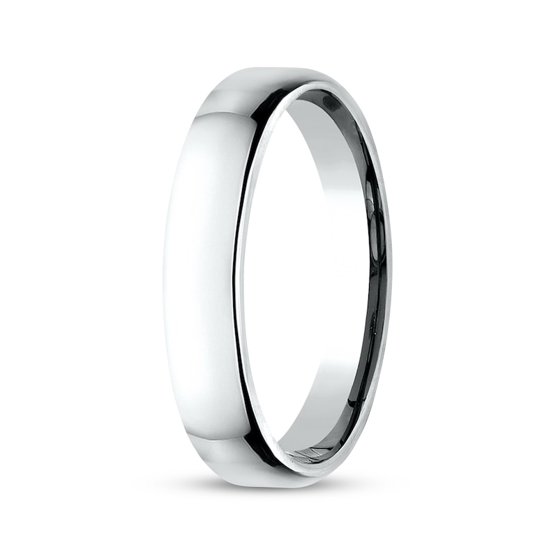 Main Image 2 of Now + Forever Polished Wedding Band 10K White Gold 4.5mm