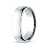 Thumbnail Image 2 of Now + Forever Polished Wedding Band 10K White Gold 6.5mm