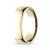 Thumbnail Image 2 of Now + Forever Polished Wedding Band 10K Yellow Gold 6.5mm