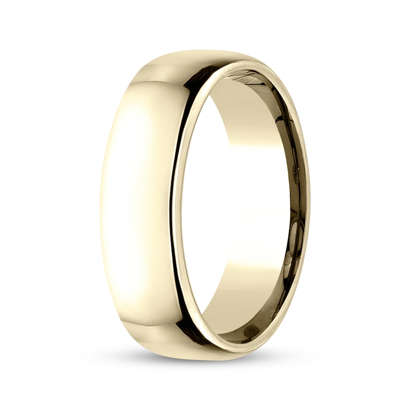 Main Image 2 of Now + Forever Polished Wedding Band 10K Yellow Gold 6.5mm