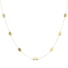 Thumbnail Image 1 of Mirror Station Necklace 10K Yellow Gold 18&quot;