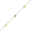 Thumbnail Image 2 of Mirror Station Necklace 10K Yellow Gold 18&quot;