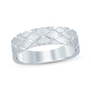 Thumbnail Image 1 of Now + Forever Diamond Diagonal Grid Anniversary Ring 1/4 ct tw 14K White Gold