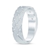 Thumbnail Image 2 of Now + Forever Diamond Diagonal Grid Anniversary Ring 1/4 ct tw 14K White Gold