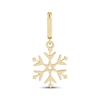 Thumbnail Image 1 of Charmed Memories Snowflake Charm 10K Yellow Gold