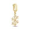 Thumbnail Image 2 of Charmed Memories Snowflake Charm 10K Yellow Gold