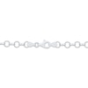 Thumbnail Image 4 of Charmed Memories Rolo Chain Bracelet 5.2mm Solid Sterling Silver 7.5&quot;