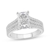 Thumbnail Image 1 of Now + Forever Radiant-Cut Lab-Grown Diamond Engagement Ring 2-1/2 ct tw 14K White Gold