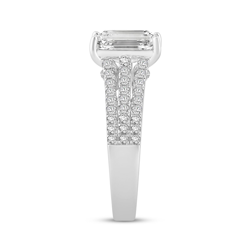 Main Image 2 of Now + Forever Radiant-Cut Lab-Grown Diamond Engagement Ring 2-1/2 ct tw 14K White Gold