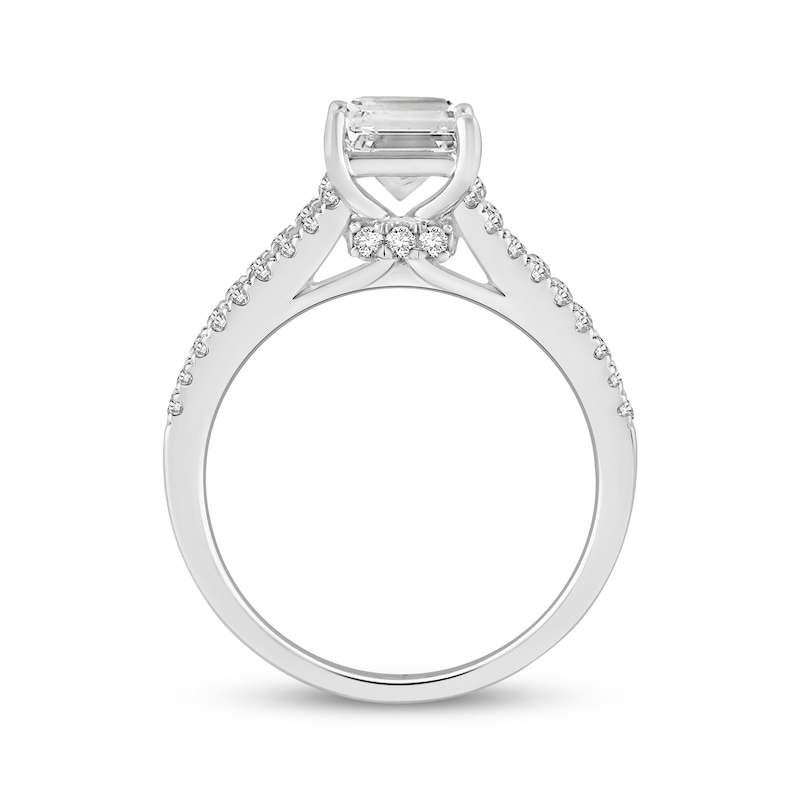 Main Image 3 of Now + Forever Radiant-Cut Lab-Grown Diamond Engagement Ring 2-1/2 ct tw 14K White Gold
