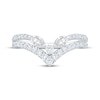 Thumbnail Image 3 of Now + Forever Lab-Grown Diamonds Marquise & Round-Cut Contour Ring 5/8 ct tw 14K White Gold