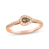 Thumbnail Image 1 of Le Vian Diamond Teardrop Ring 1/5 ct tw 14K Strawberry Gold