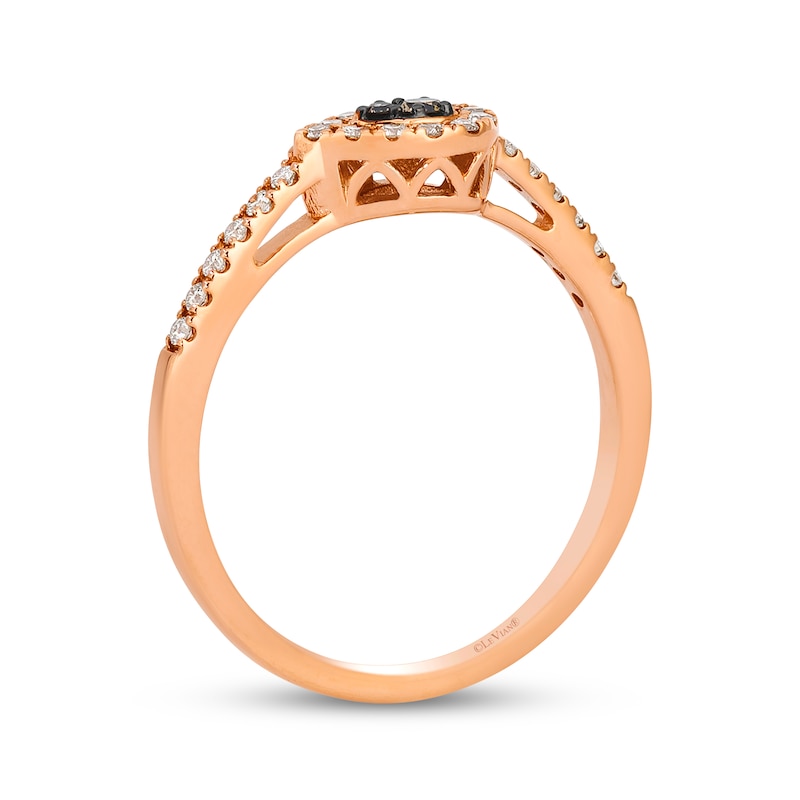 Main Image 2 of Le Vian Diamond Teardrop Ring 1/5 ct tw 14K Strawberry Gold
