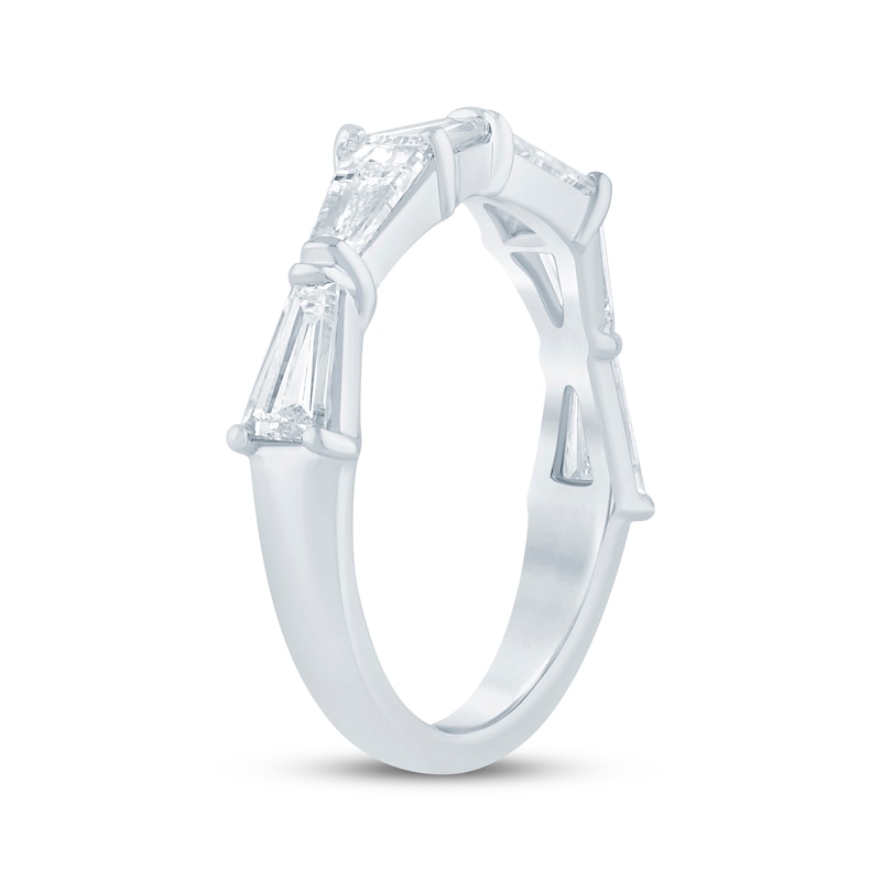 Main Image 2 of KAY Bow Collection Baguette-Cut Lab-Grown Diamond Anniversary Ring 1-1/2 ct tw 14K White Gold