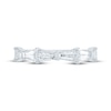 Thumbnail Image 3 of KAY Bow Collection Baguette-Cut Lab-Grown Diamond Anniversary Ring 1-1/2 ct tw 14K White Gold