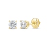 Thumbnail Image 1 of KAY Lab-Grown Diamonds Round-Cut Solitaire Stud Earrings 3/4 ct tw 10K Yellow Gold (F/SI2)