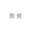 Thumbnail Image 2 of KAY Lab-Grown Diamonds Round-Cut Solitaire Stud Earrings 3/4 ct tw 10K Yellow Gold (F/SI2)