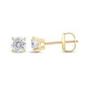 Thumbnail Image 3 of KAY Lab-Grown Diamonds Round-Cut Solitaire Stud Earrings 3/4 ct tw 10K Yellow Gold (F/SI2)