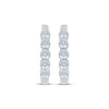 Thumbnail Image 2 of KAY Lab-Grown Diamonds Huggie Hoop Earrings 1/3 ct tw 10K White Gold