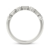 Thumbnail Image 3 of Diamond Geometric Fashion Ring 1/20 ct tw Sterling Silver