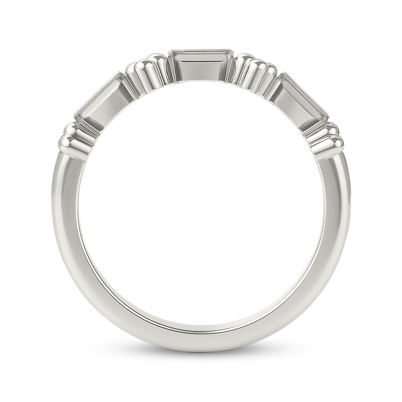 Main Image 3 of Diamond Geometric Fashion Ring 1/20 ct tw Sterling Silver