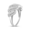 Thumbnail Image 2 of KAY Lab-Grown Diamonds Multi-Row Swirl Ring 3/4 ct tw 10K White Gold