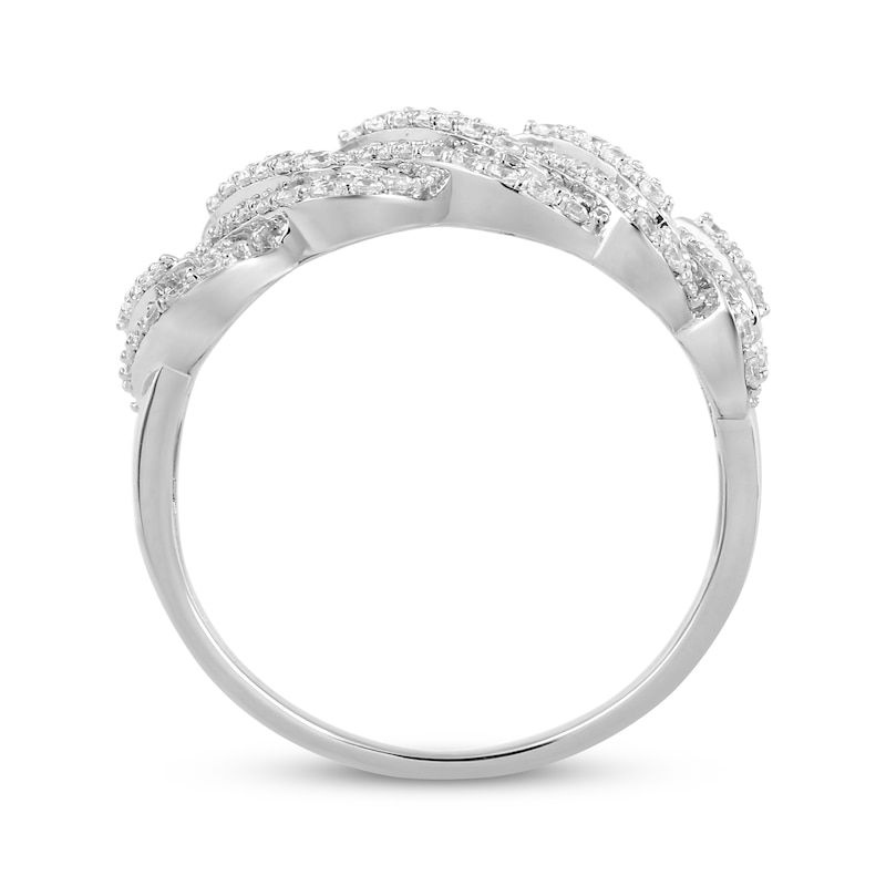 Main Image 3 of KAY Lab-Grown Diamonds Multi-Row Swirl Ring 3/4 ct tw 10K White Gold