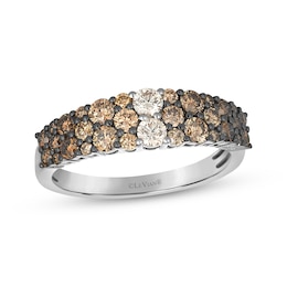 Le Vian Desert Diamonds Chocolate Ombré Ring 1 ct tw 14K Vanilla Gold