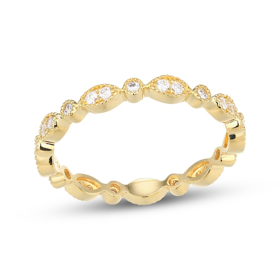Rocksbox Round & Marquise-Cut Lab-Grown Diamond Stackable Ring 1/4 ct tw Sterling Silver