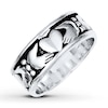 Thumbnail Image 0 of Men's Claddagh Ring Sterling Silver 8mm
