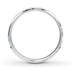 Thumbnail Image 2 of Now + Forever Wedding Band 10K White Gold 8mm
