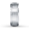 Thumbnail Image 3 of Now + Forever Wedding Band 10K White Gold 8mm