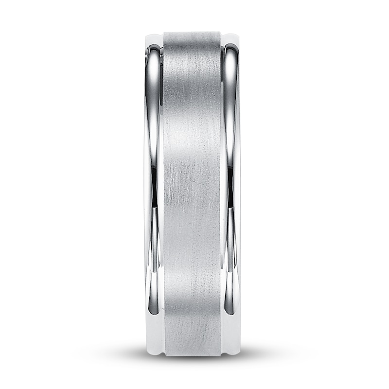 Main Image 2 of Now + Forever Wedding Band 10K White Gold 6mm - Size 10