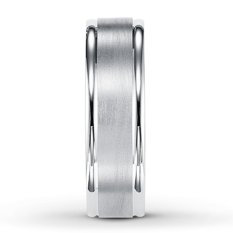 Main Image 3 of Now + Forever Wedding Band 10K White Gold 6mm - Size 10