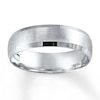 Thumbnail Image 1 of Now + Forever Wedding Band 10K White Gold 6mm