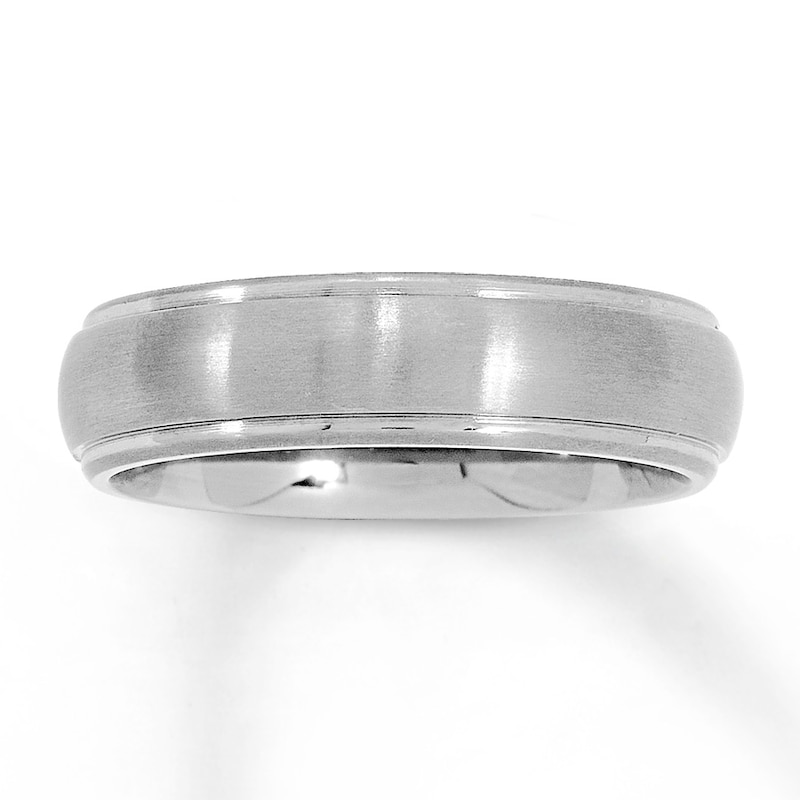 Main Image 1 of Now + Forever 6mm Wedding Band Titanium
