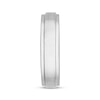 Thumbnail Image 2 of 6mm Wedding Band White Tungsten Carbide Size 10