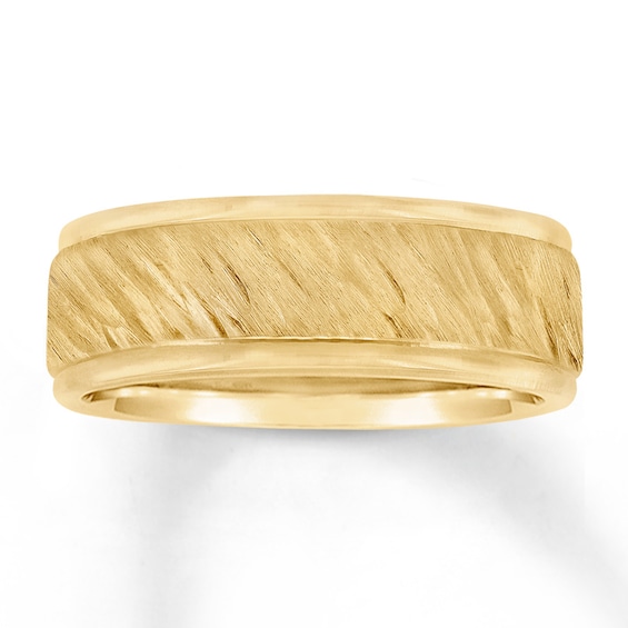 Now + Forever Wedding Band 10K Yellow Gold 6mm