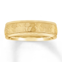 Now + Forever Wedding Band 10K Yellow Gold 6mm