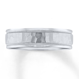 Now + Forever Wedding Band 10K White Gold 6mm