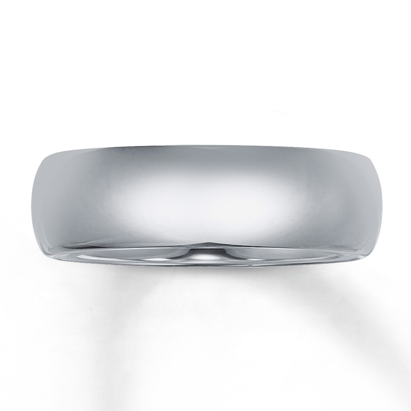 Main Image 1 of Now + Forever 7mm Wedding Band Tungsten Carbide