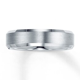 6mm Wedding Band Tungsten Carbide
